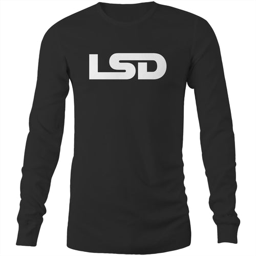 LSD - Long Sleeve [white logo] - Lakeside Drive F1 Podcast