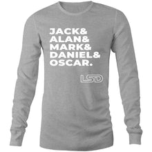 Load image into Gallery viewer, Legends - Long Sleeve [white logo] - Lakeside Drive F1 Podcast
