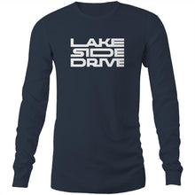 Load image into Gallery viewer, Lakeside Drive - Long Sleeve [white logo] - Lakeside Drive F1 Podcast
