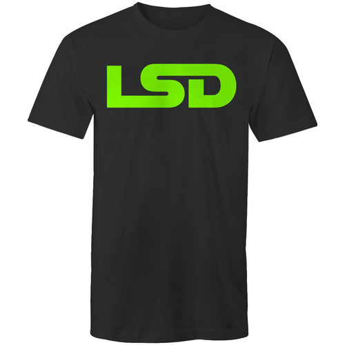 LSD - Tee [fluro logo] - Lakeside Drive F1 Podcast