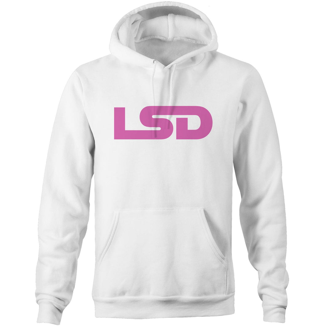 LSD - Hoodie [pink logo] - Lakeside Drive F1 Podcast