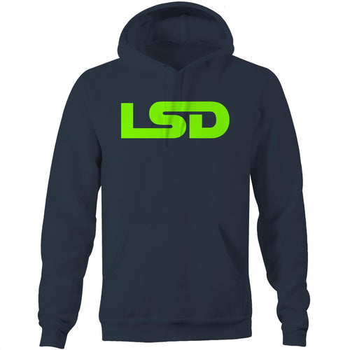 LSD - Hoodie [fluro logo] - Lakeside Drive F1 Podcast