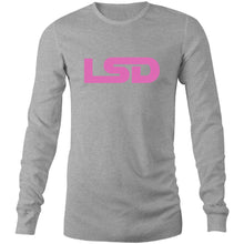 Load image into Gallery viewer, LSD - Long Sleeve [pink logo] - Lakeside Drive F1 Podcast
