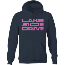 Load image into Gallery viewer, Lakeside Drive - Hoodie [pink logo] - Lakeside Drive F1 Podcast
