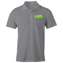 Load image into Gallery viewer, LSD - Polo [fluro logo] - Lakeside Drive F1 Podcast
