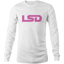 Load image into Gallery viewer, LSD - Long Sleeve [pink logo] - Lakeside Drive F1 Podcast
