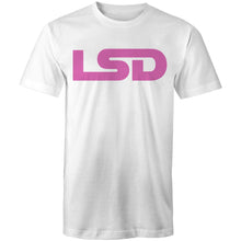 Load image into Gallery viewer, LSD - Tee [pink logo] - Lakeside Drive F1 Podcast
