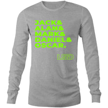 Load image into Gallery viewer, Legends - Long Sleeve [fluro logo] - Lakeside Drive F1 Podcast
