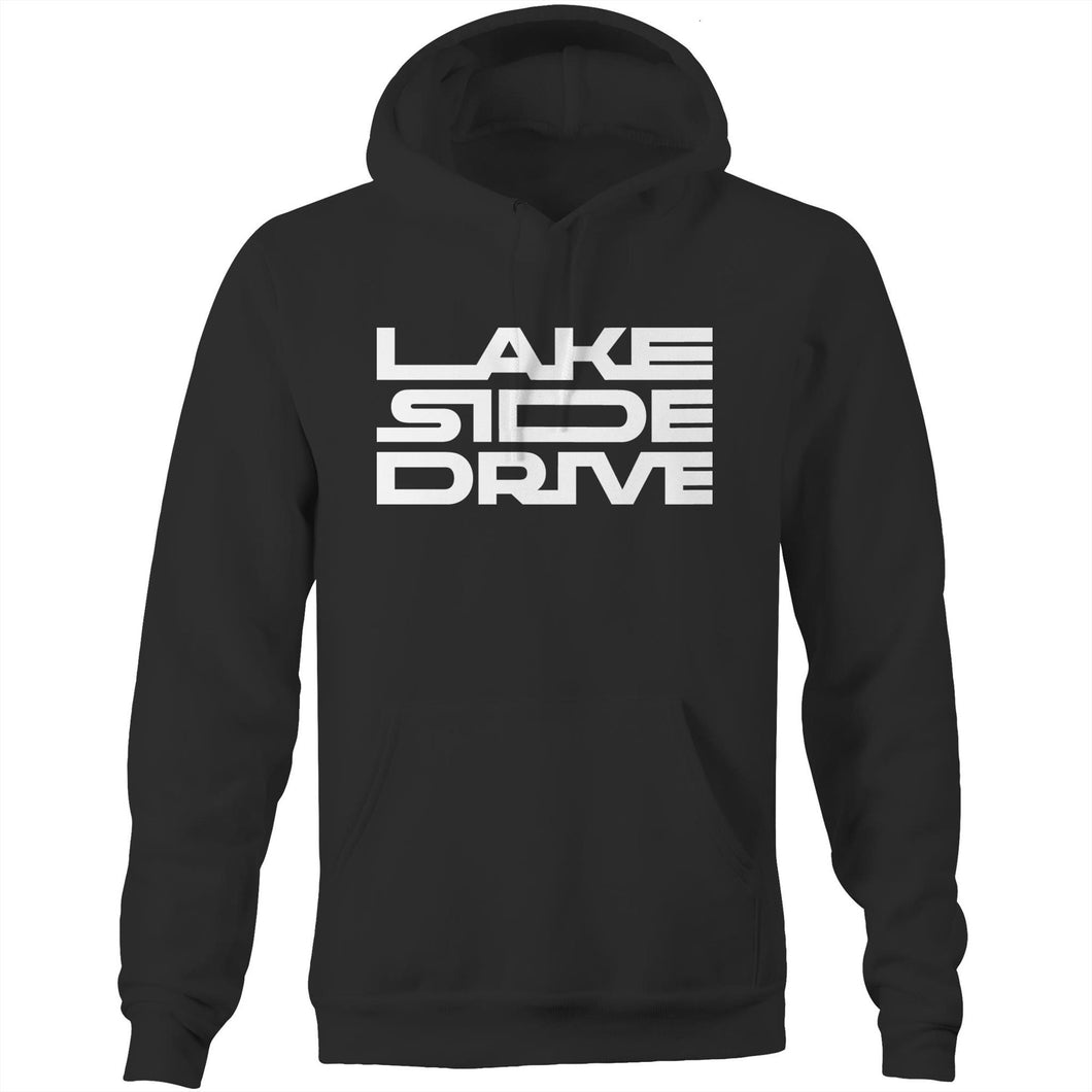 Lakeside Drive - Hoodie [white logo] - Lakeside Drive F1 Podcast