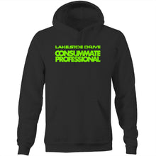 Load image into Gallery viewer, Consummate Professional - Hoodie [fluro logo]
