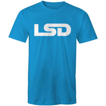 Load image into Gallery viewer, LSD - Tee [white logo] - Lakeside Drive F1 Podcast
