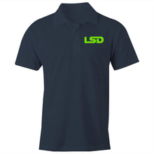 Load image into Gallery viewer, LSD - Polo [fluro logo] - Lakeside Drive F1 Podcast
